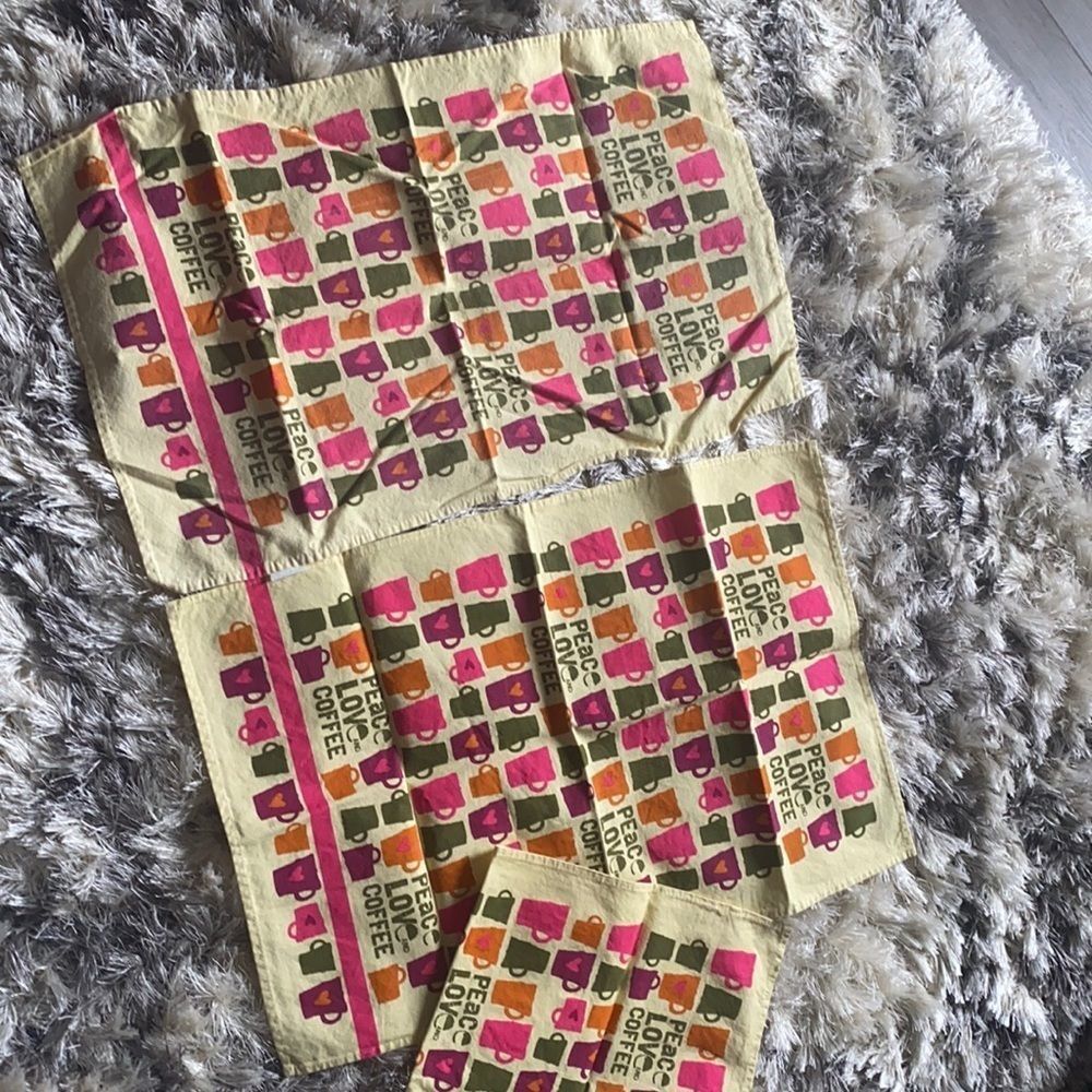 ☕️ ~Colorful and Neat Handy or Decorative Dishtowelz! Set of 3!~ ☕️